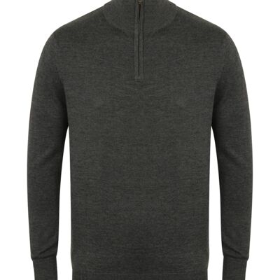 Henbury 1/4 Zip Jumper Thumbnail